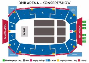 arenaoversikt dnbarena show konsert disney on ice